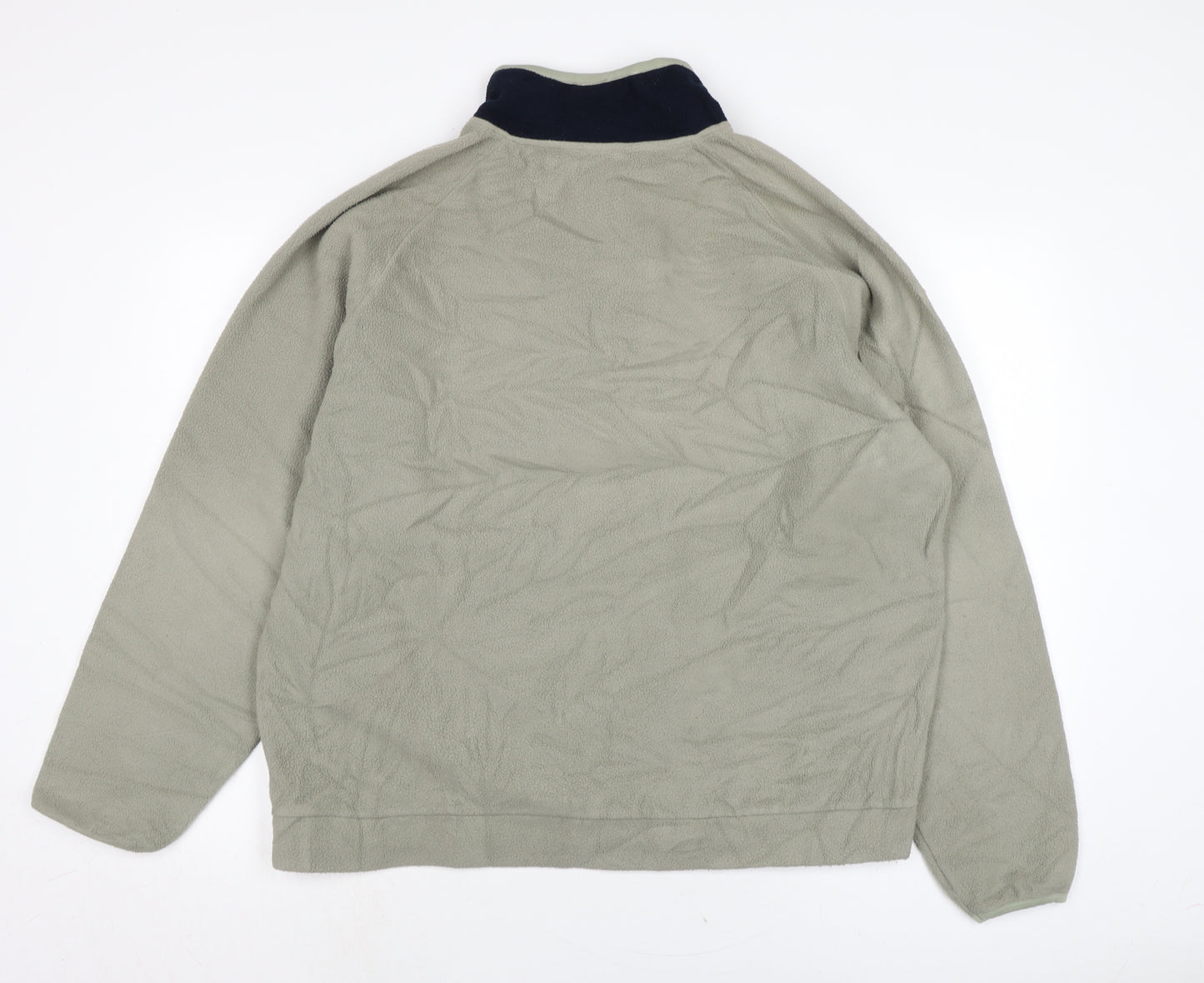 Pepe Jeans Womens Green Polyester Pullover Sweatshirt Size L