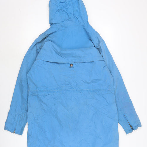 LIGHTHOUSE Womens Blue Anorak Coat Size 16 Zip