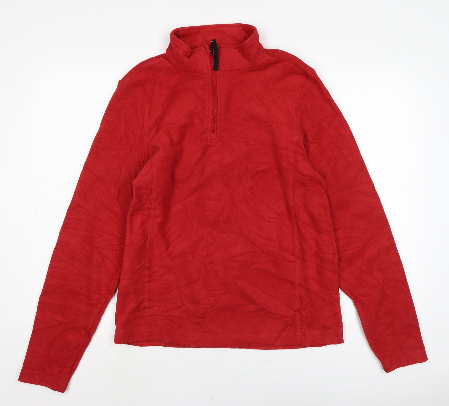 TOG24 Mens Red Polyester Pullover Sweatshirt Size S