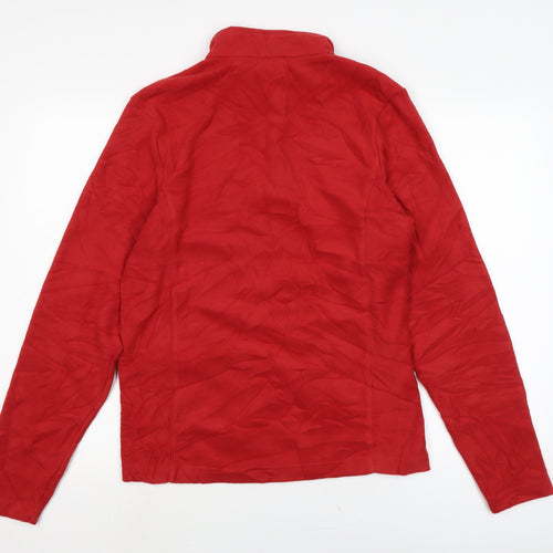 TOG24 Mens Red Polyester Pullover Sweatshirt Size S