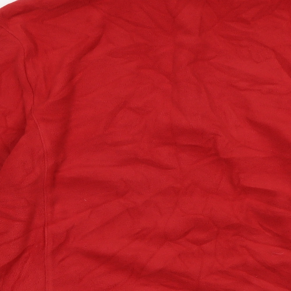 TOG24 Mens Red Polyester Pullover Sweatshirt Size S