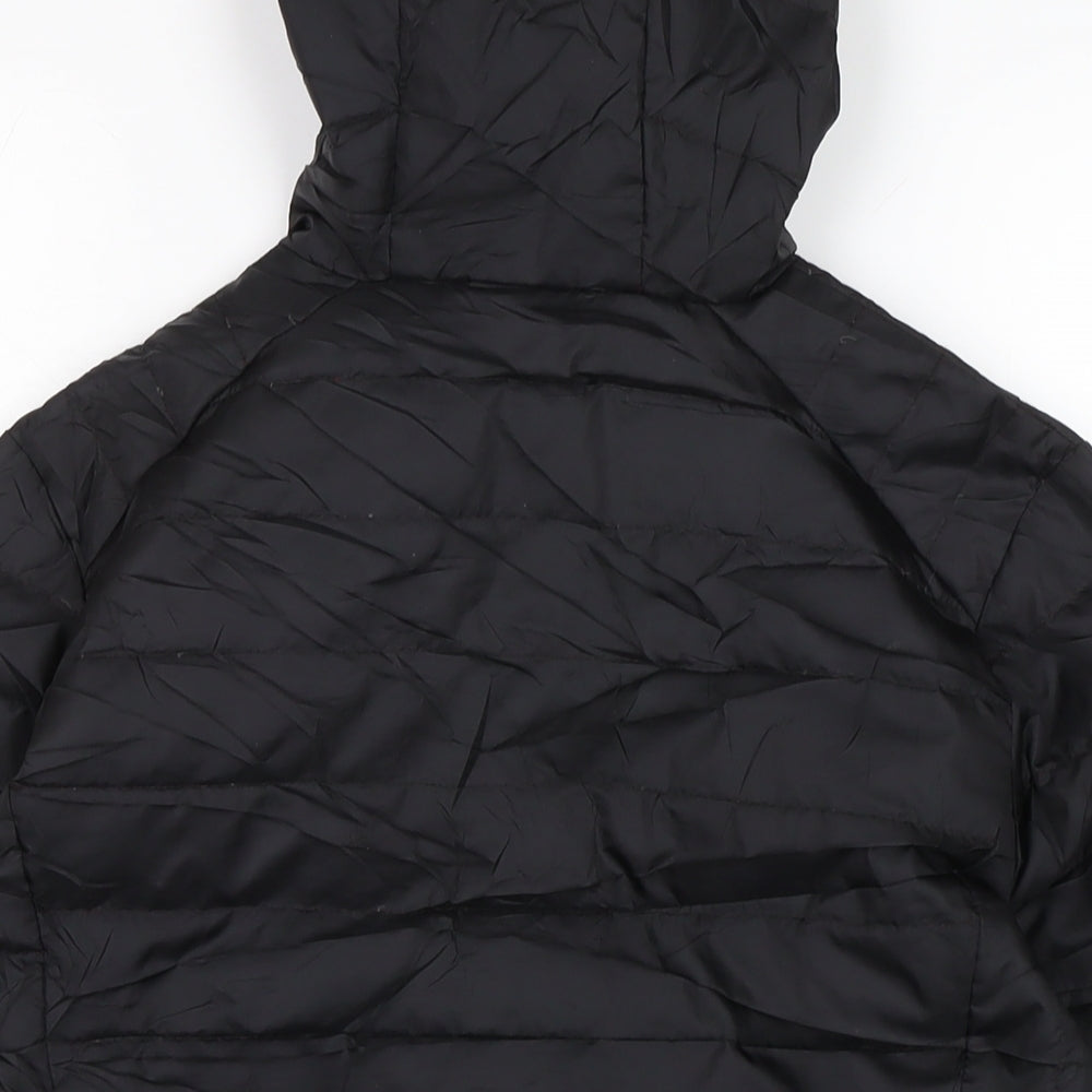 UNSUNGHERO Boys Black Quilted Jacket Size M Zip