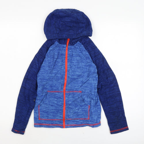 Mountain Warehouse Boys Blue Jacket Size 9-10 Years Zip