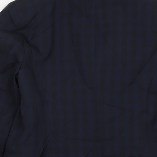 Dorothy Perkins Womens Blue Gilet Jacket Size 6 Button