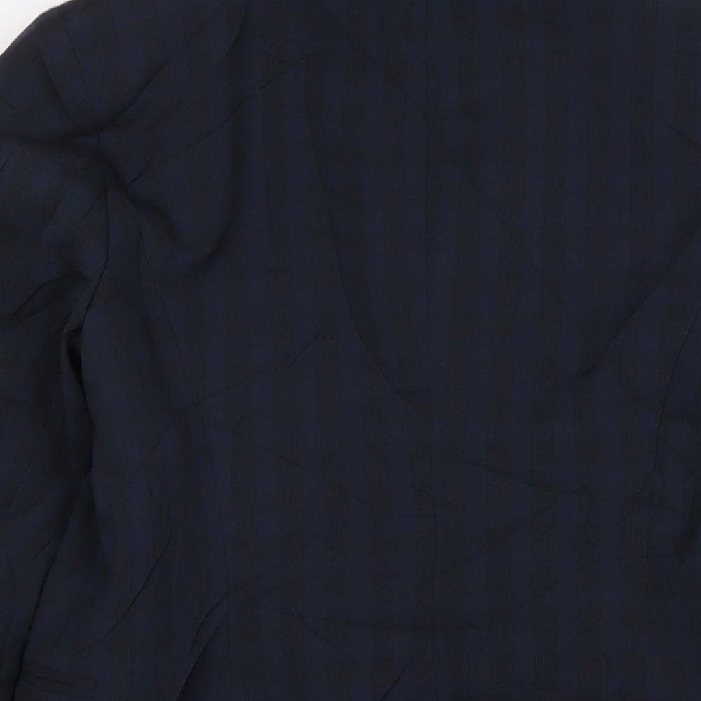 Dorothy Perkins Womens Blue Gilet Jacket Size 6 Button