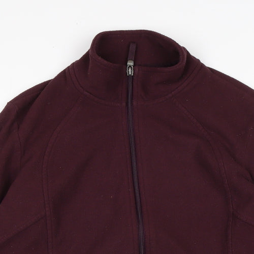 Marks and Spencer Womens Red Jacket Size 12 Zip