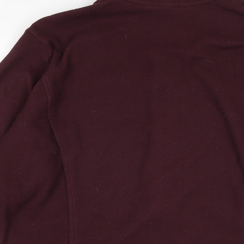 Marks and Spencer Womens Red Jacket Size 12 Zip