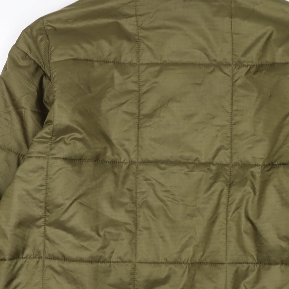 Columbia Mens Green Jacket Size S Zip