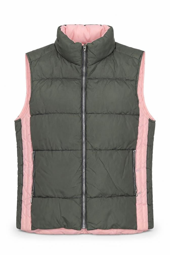 Outdoor Exchange Womens Grey Gilet Waistcoat Size M Zip