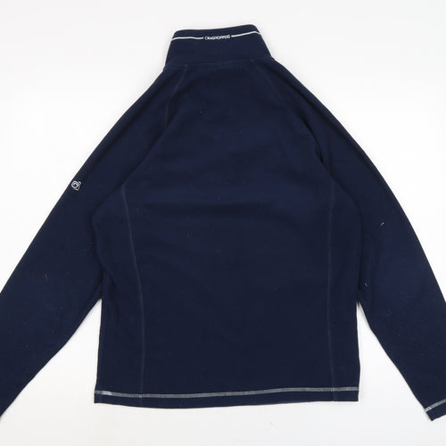 Grasshoppers Womens Blue Polyester Pullover Sweatshirt Size S