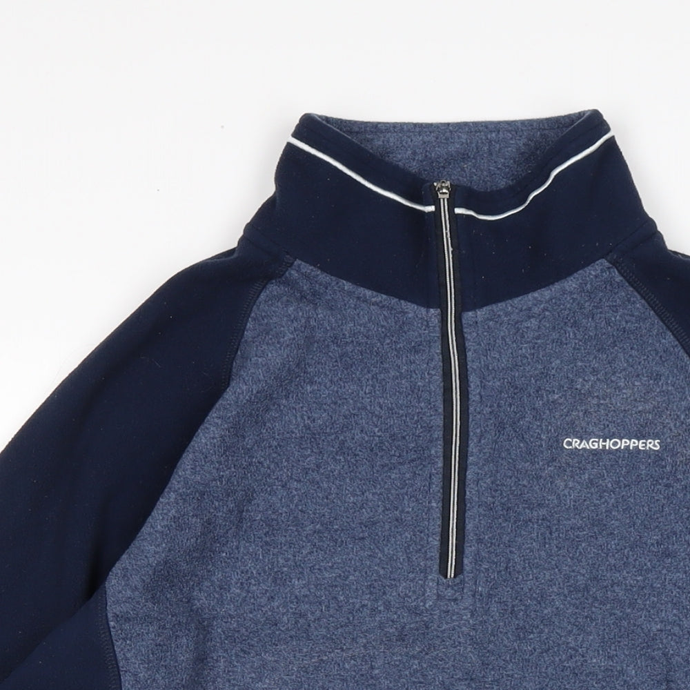 Grasshoppers Womens Blue Polyester Pullover Sweatshirt Size S