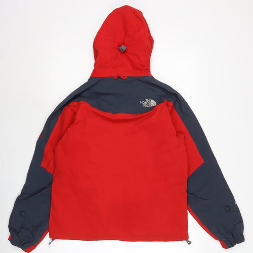 The North Face Womens Red Anorak Jacket Size S Zip