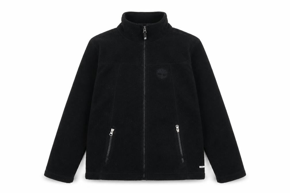 Timberland Boys Black Jacket Size M Zip
