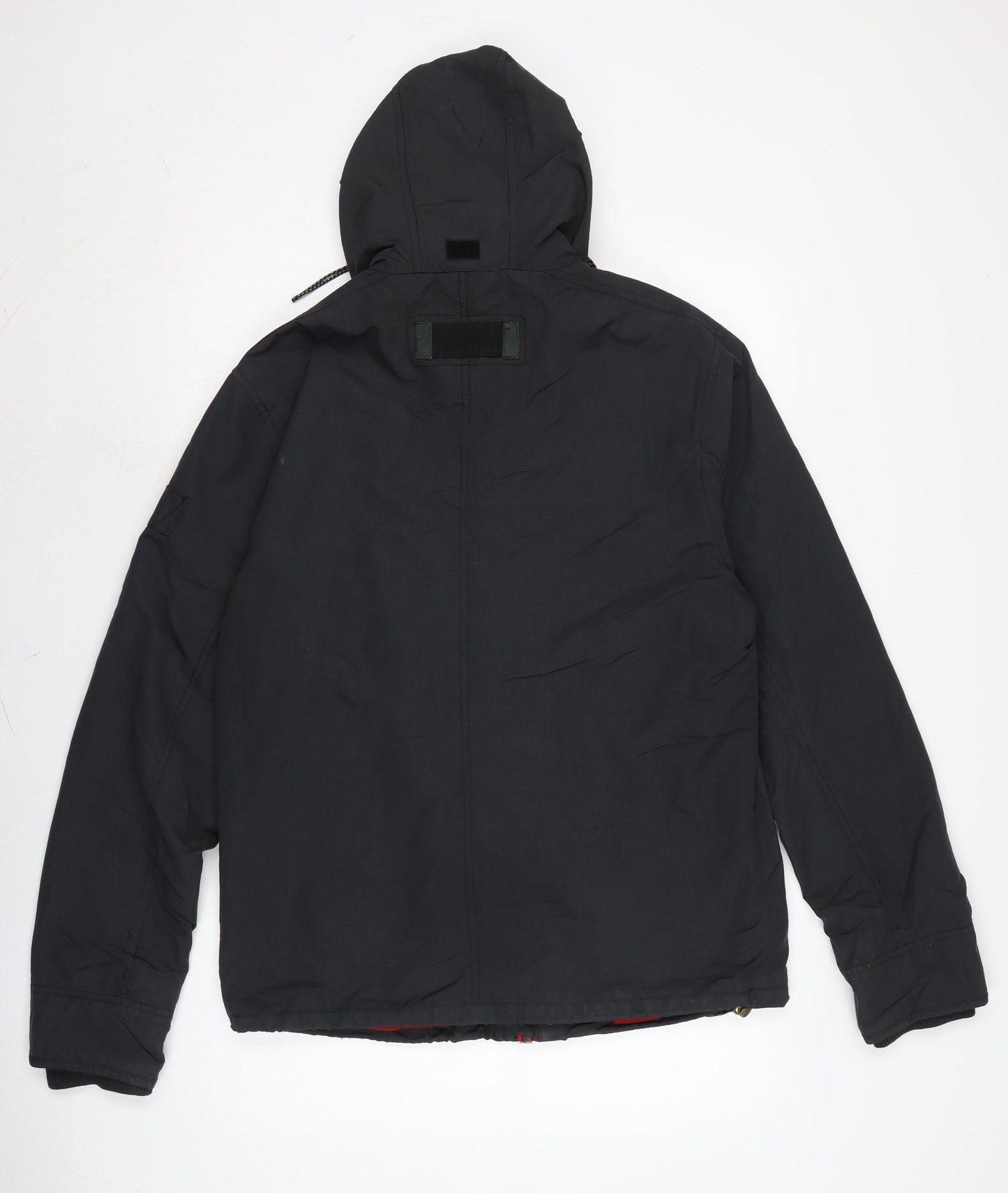 Fat Face Mens Black Anorak Jacket Size S Zip