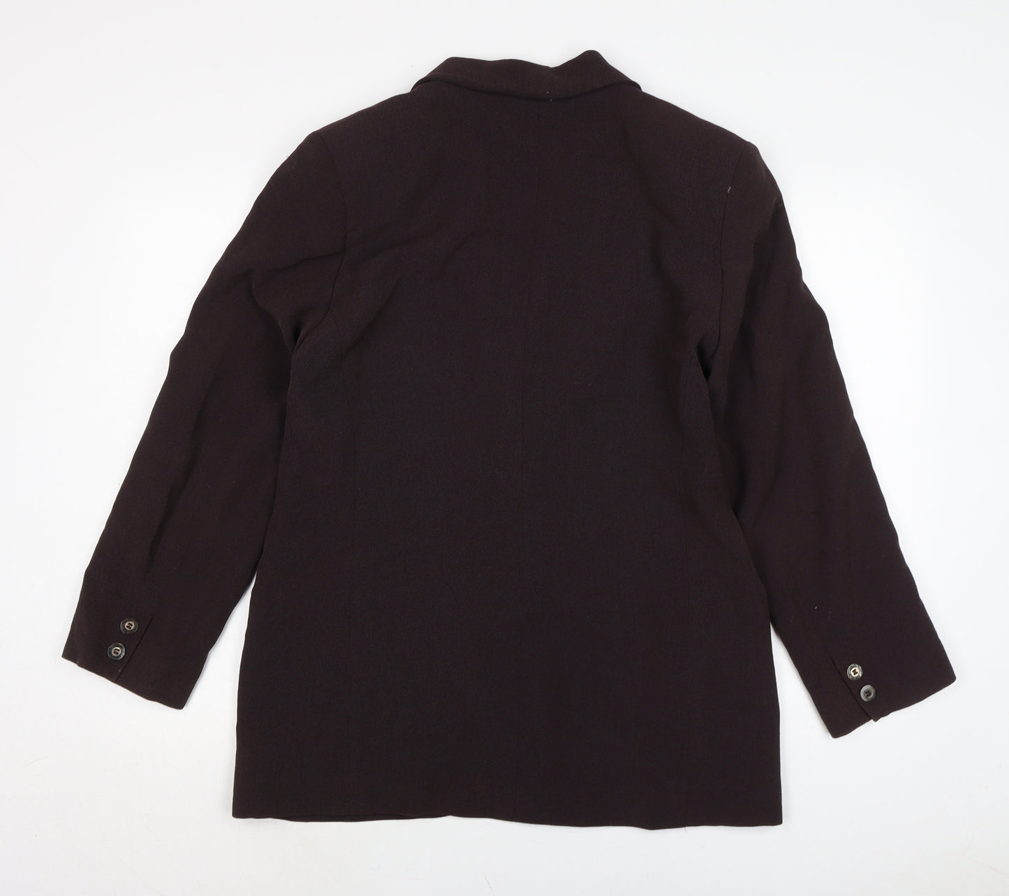 Jaeger Womens Red Jacket Size L Button