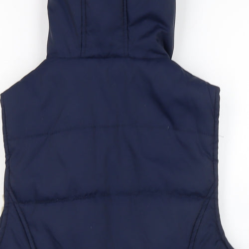sports performane Womens Blue Gilet Waistcoat Size 10 Zip