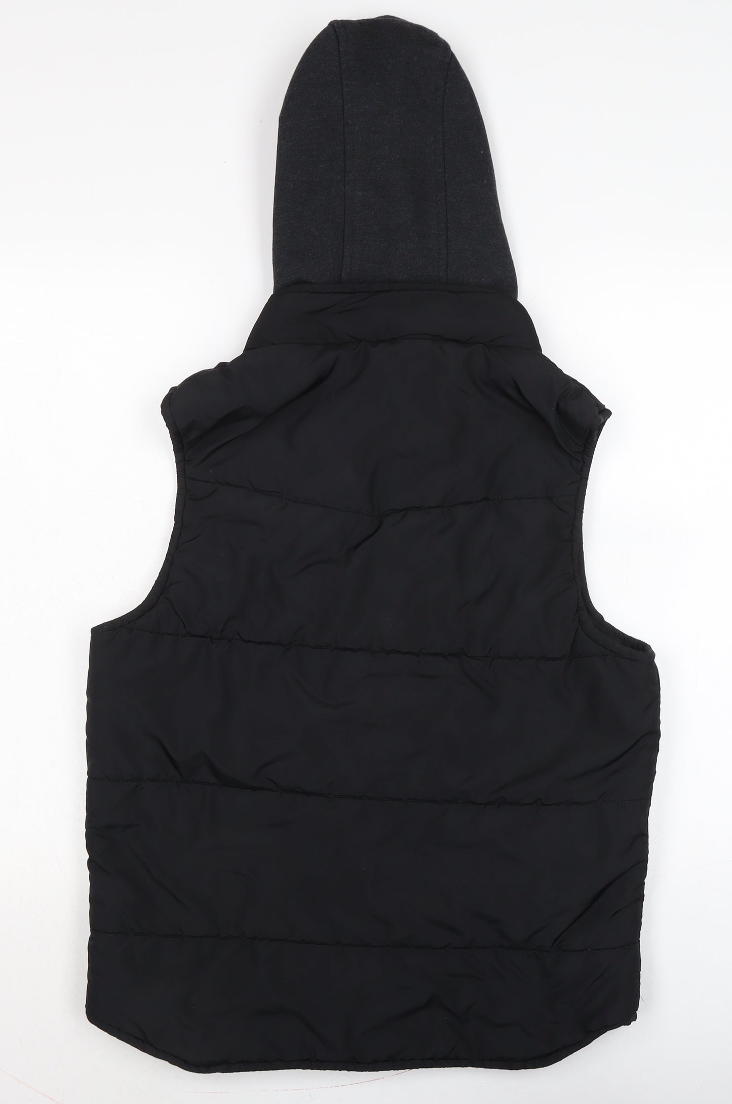 Connor Mens Black Gilet Waistcoat Size M Zip