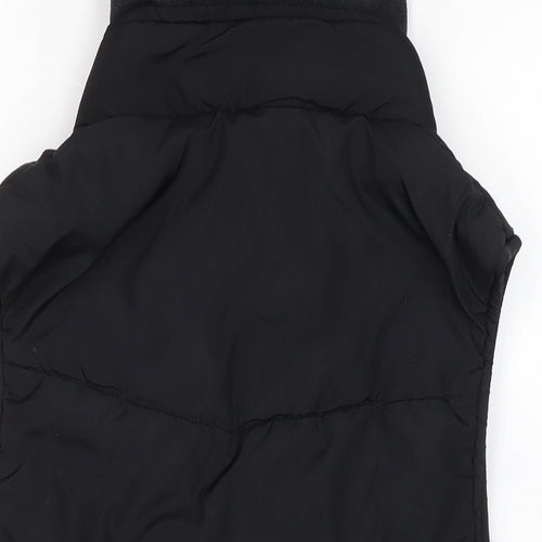 Connor Mens Black Gilet Waistcoat Size M Zip