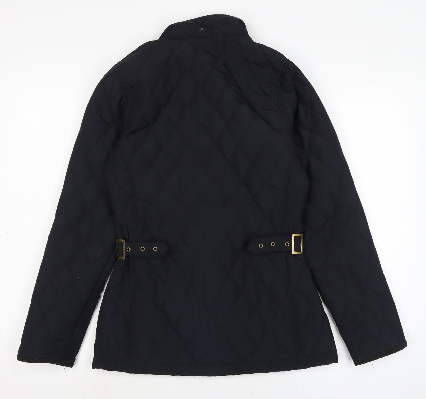 Tresspass Womens Black Quilted Jacket Size S Zip