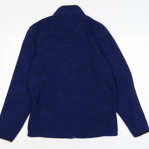 Lincoln Mens Blue Jacket Size S Zip