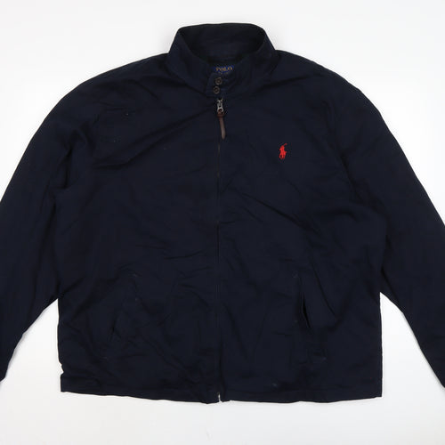 Polo Ralph Lauren Mens Blue Jacket Size 2XL Zip