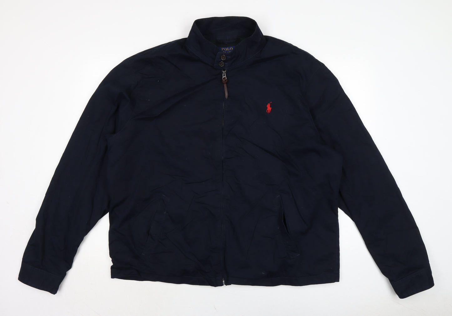 Polo Ralph Lauren Mens Blue Jacket Size 2XL Zip