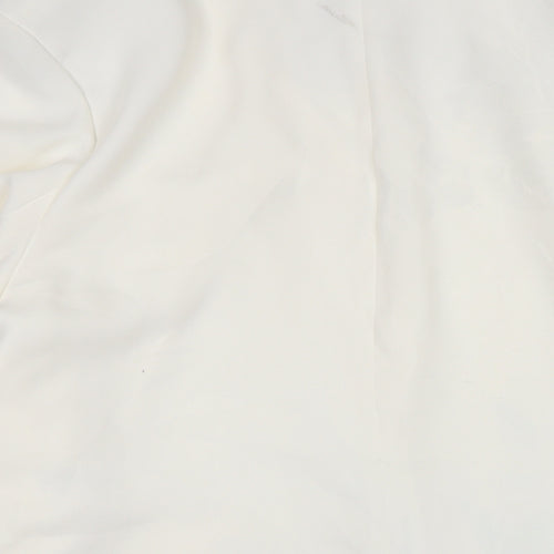 Soon Womens Ivory Jacket Size 20 Button