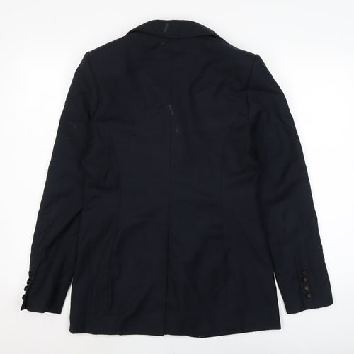 NEXT Womens Blue Jacket Size 12 Button