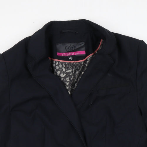 NEXT Womens Blue Jacket Size 12 Button