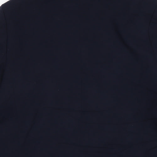 Marks and Spencer Womens Blue Jacket Size 10 Button