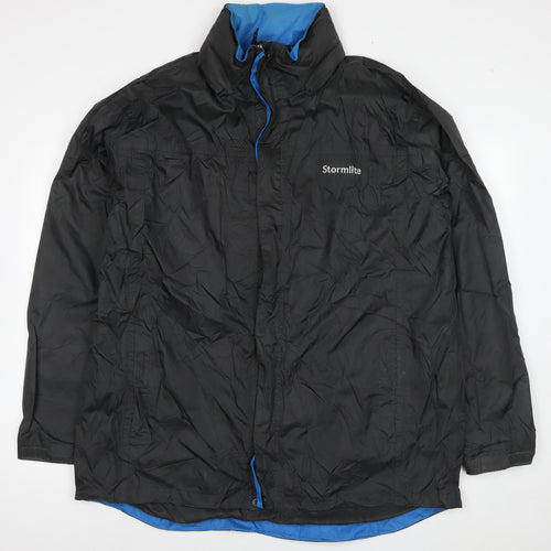 Stormlite Mens Black Jacket Size XL Zip - Technical