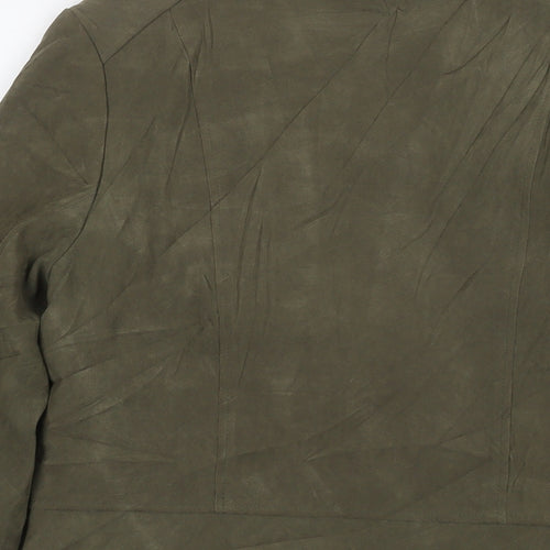 EWM Womens Green Jacket Size 10 Zip