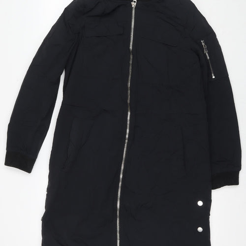 NEXT Womens Black Jacket Size 12 Zip