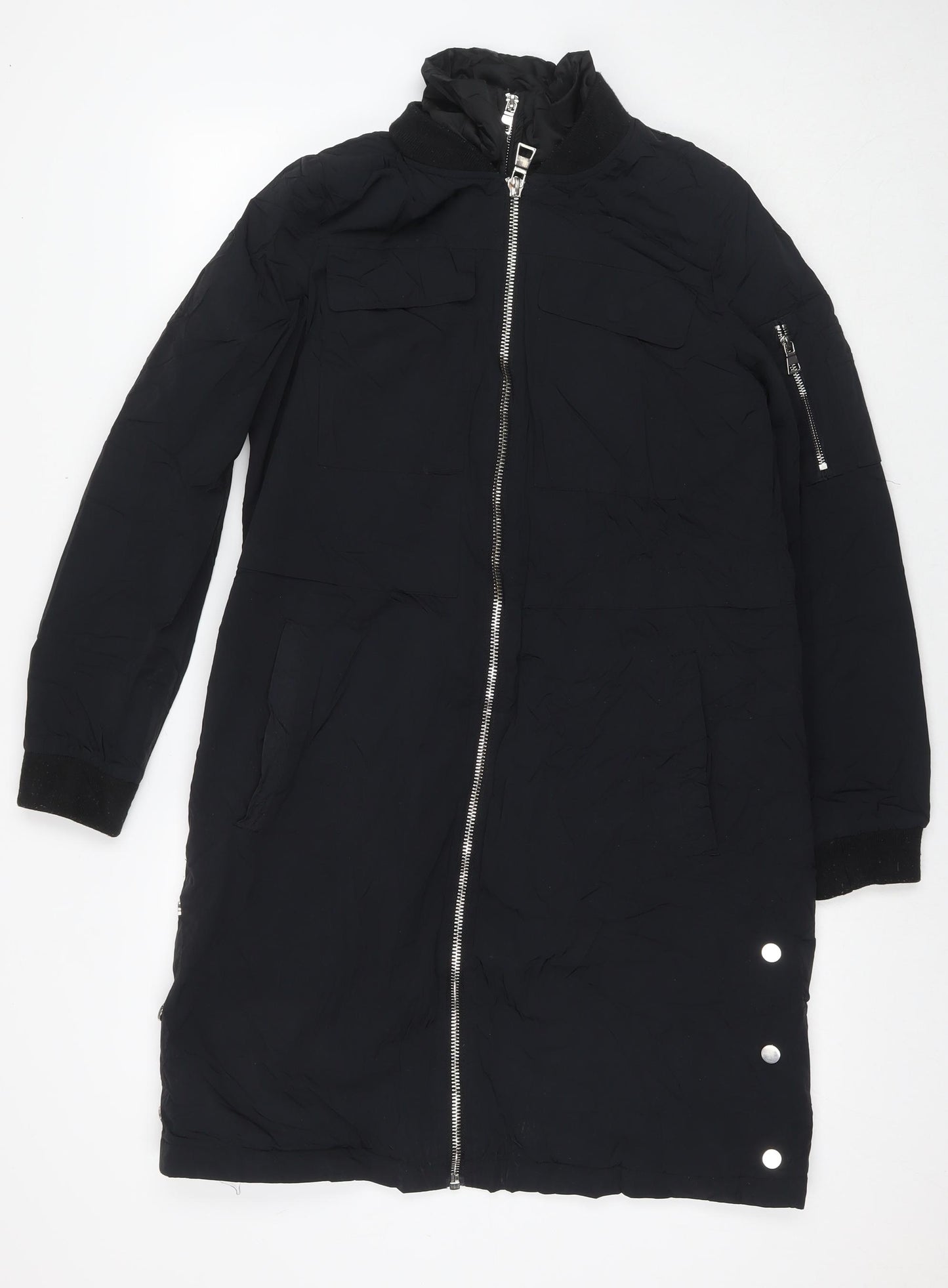NEXT Womens Black Jacket Size 12 Zip