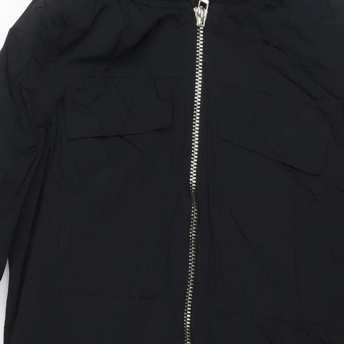 NEXT Womens Black Jacket Size 12 Zip