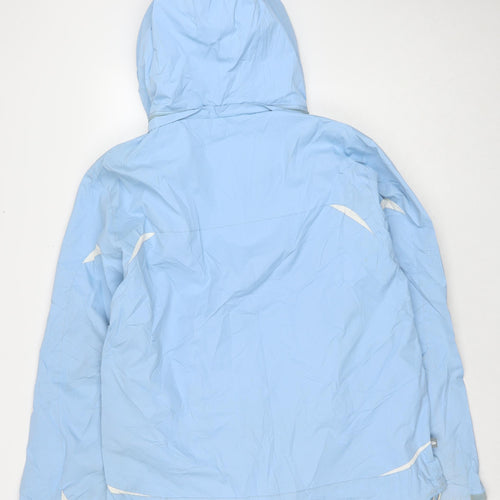 Mountain Life Womens Blue Jacket Size 18 Zip