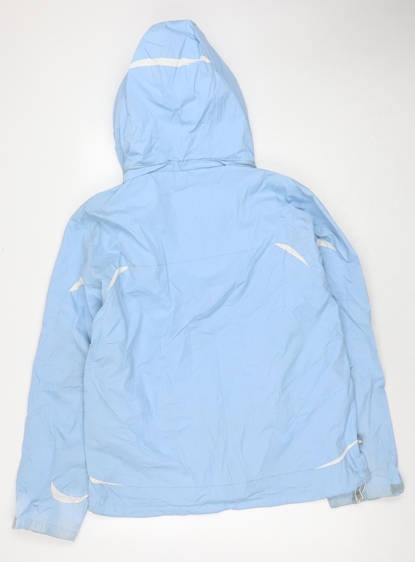 Mountain Life Womens Blue Jacket Size 18 Zip