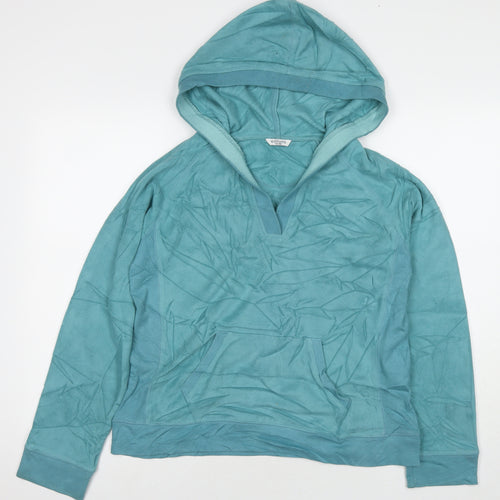Editions Womens Blue Polyester Pullover Sweatshirt Size 14 Pullover - Size 14-16