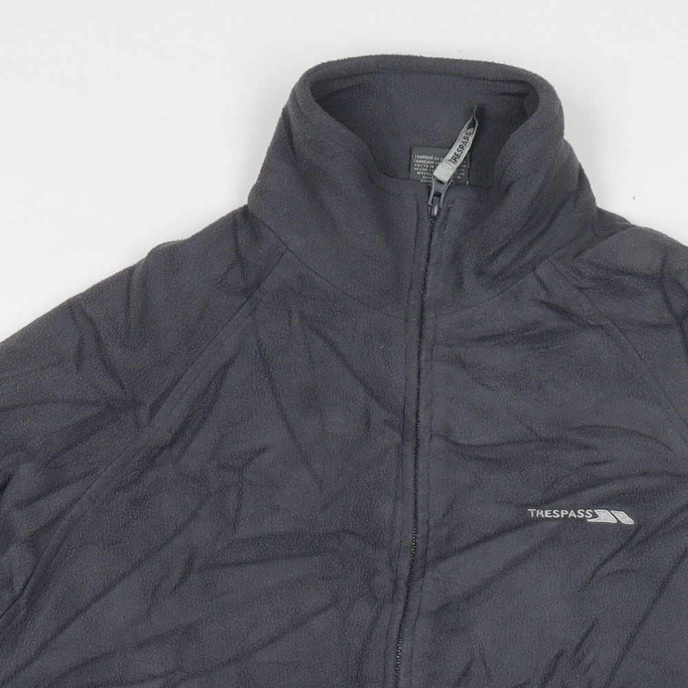 Trespass Mens Grey Jacket Size M Zip
