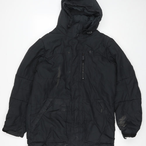 Nike Mens Black Jacket Size M Zip