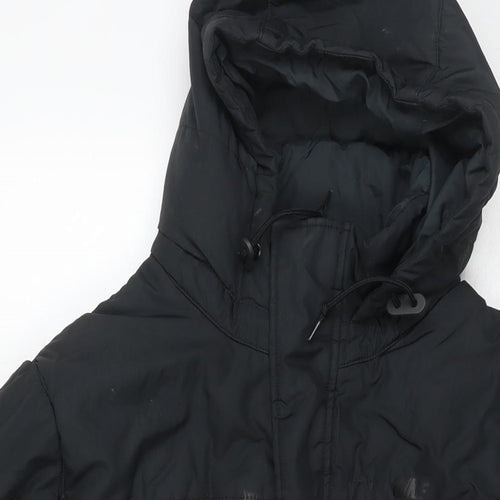 Nike Mens Black Jacket Size M Zip