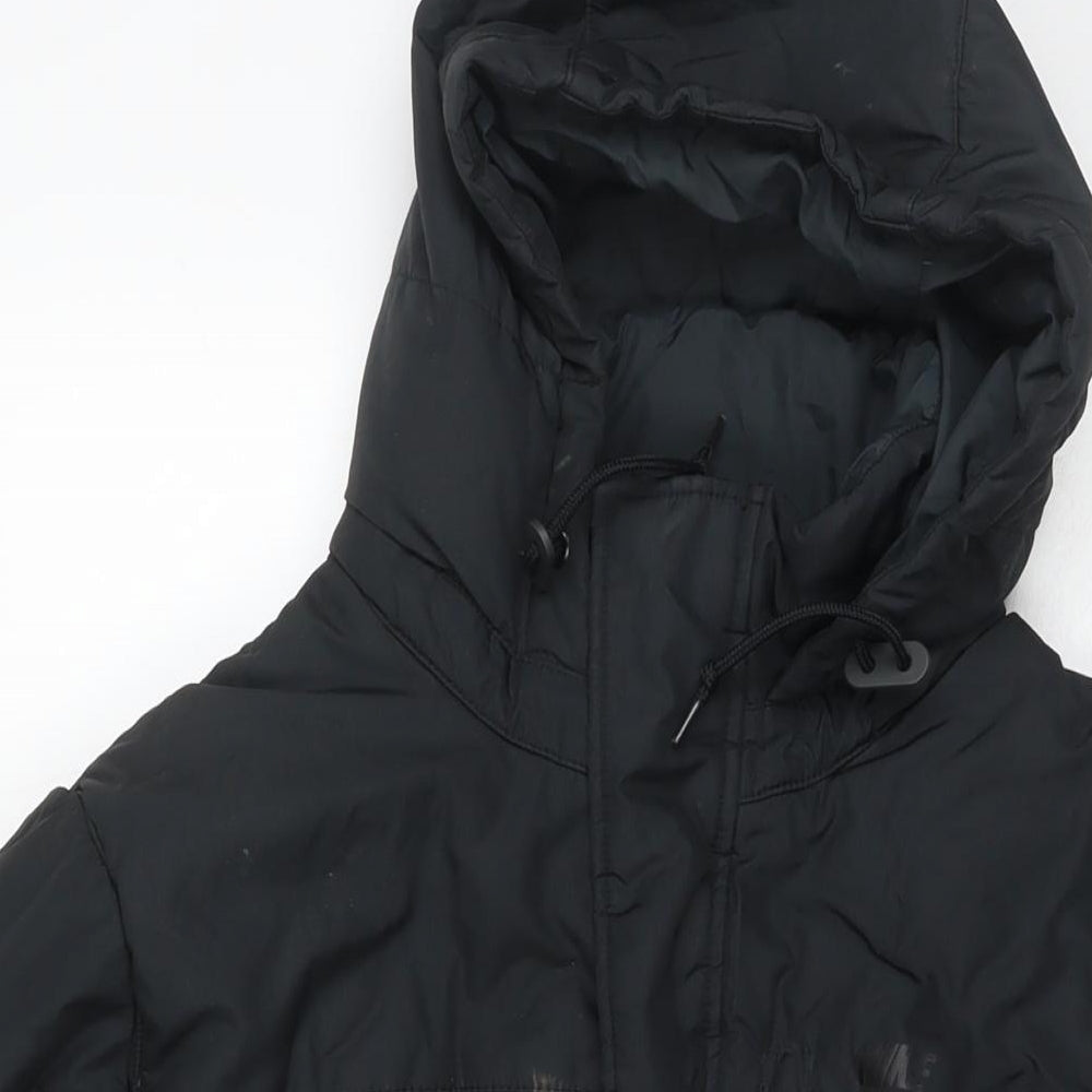 Nike Mens Black Jacket Size M Zip