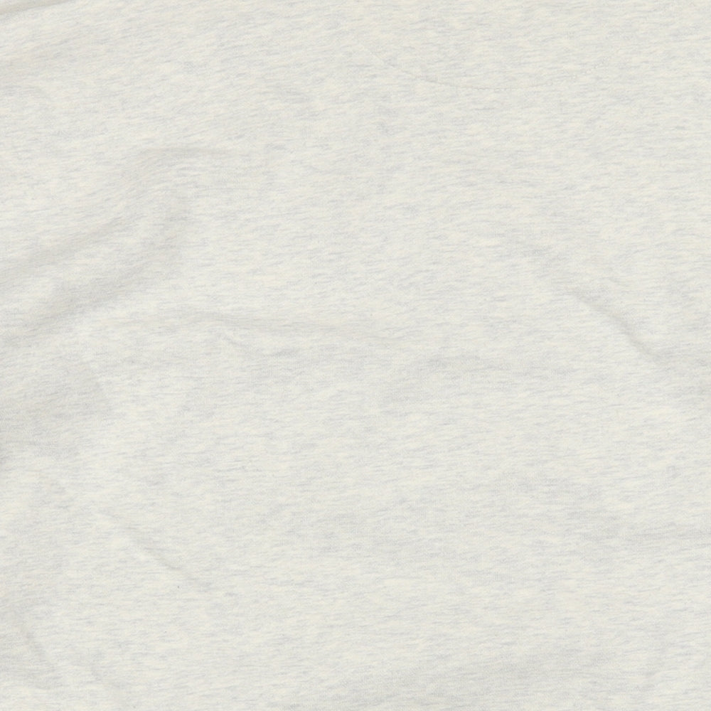 Croft & Barrow Mens Grey Cotton Pullover Sweatshirt Size M - Logo