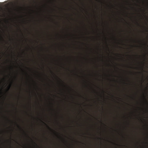 Marks and Spencer Mens Brown Jacket Coat Size M Zip