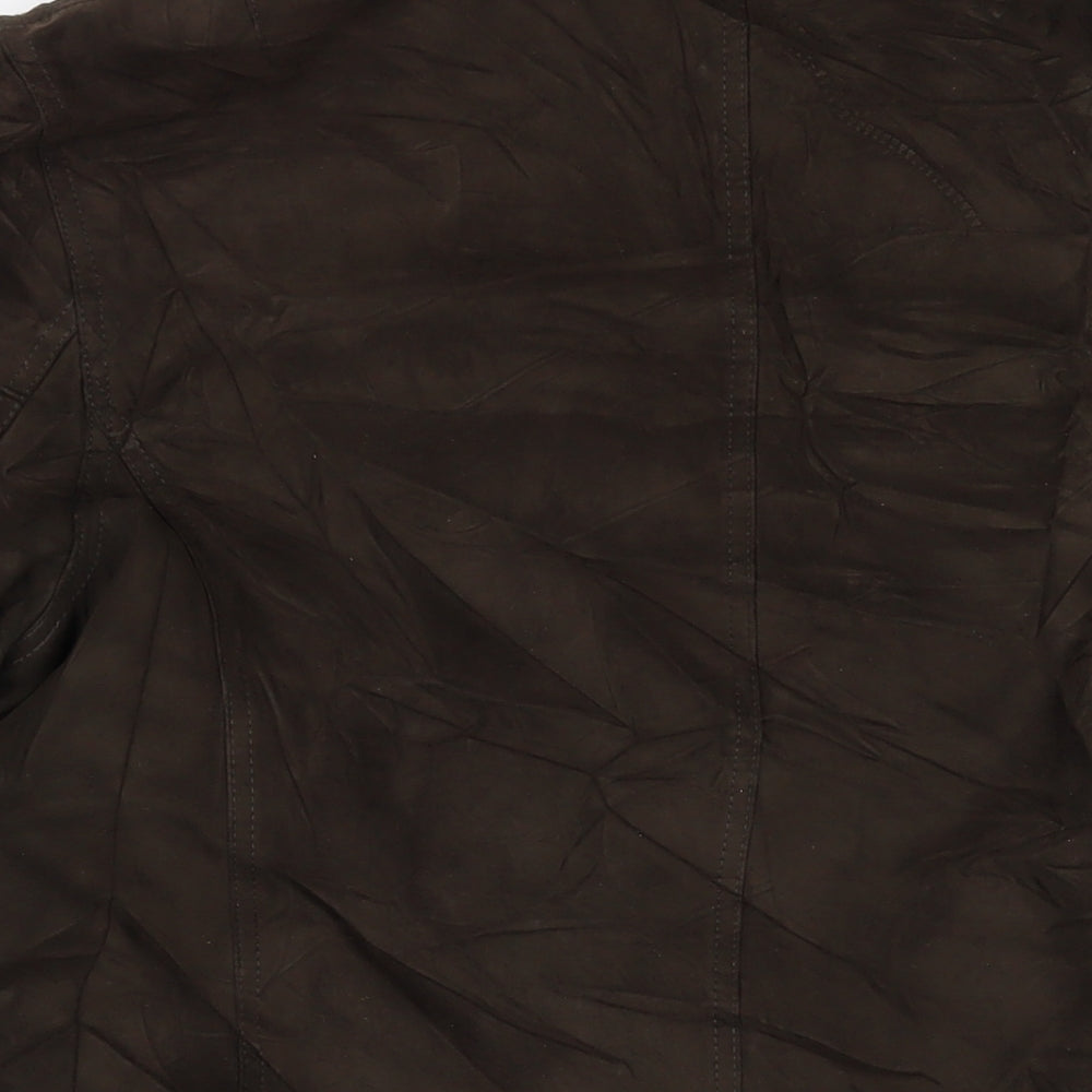 Marks and Spencer Mens Brown Jacket Coat Size M Zip