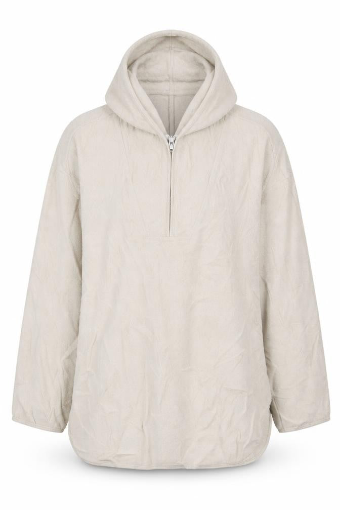 H&M Womens Beige Polyester Pullover Hoodie Size M Pullover