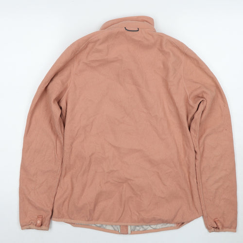The North Face Womens Beige Jacket Size L Zip