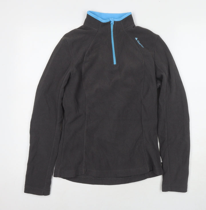 Quechua Womens Grey Polyester Pullover Sweatshirt Size S Pullover - Size S/M