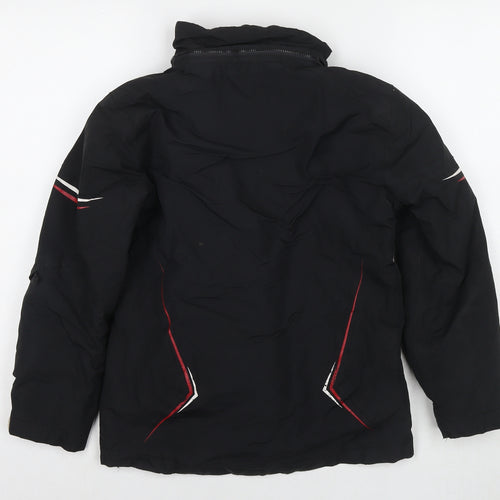 No Fear Boys Black Ski Jacket Jacket Size 9-10 Years Zip