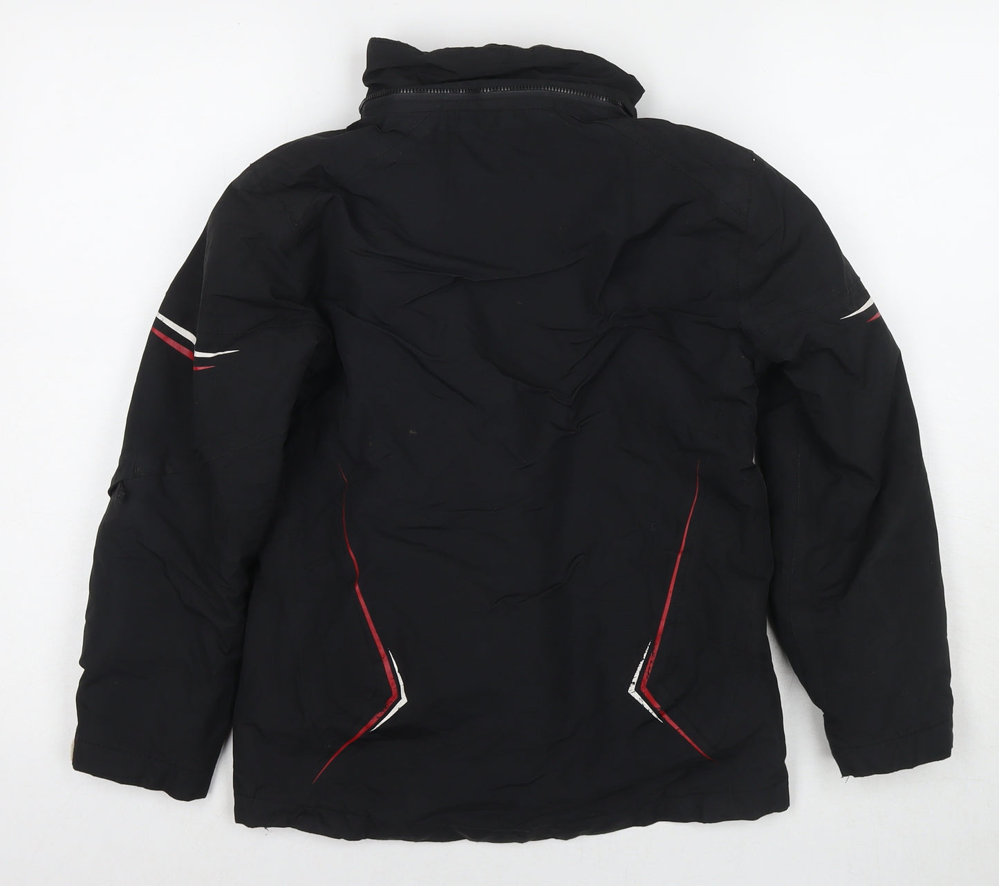 No Fear Boys Black Ski Jacket Jacket Size 9-10 Years Zip